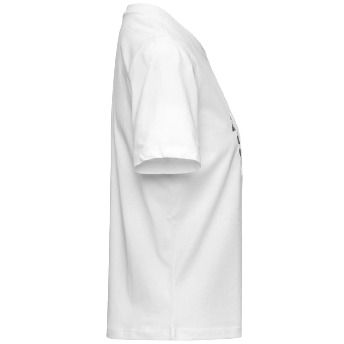 Kappa - T-Shirts & Top Donna Bianco - Logo Ine