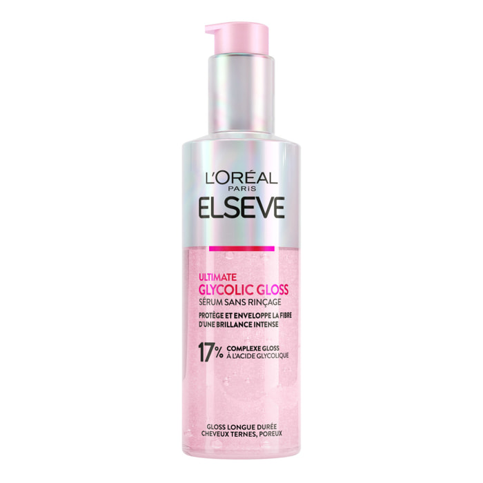 L'Oréal Paris Elseve Ultimate Glycolic Gloss Sérum Sans Rinçage 150ml