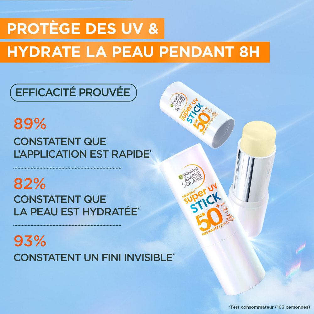 Garnier Ambre Solaire Super UV Stick SPF50+ 9mL