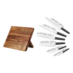 Bloc couteaux de cuisine JONA VANTAA - 7 pièces