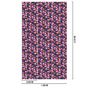 Papier peint panoramique Disco bloom  Intissé