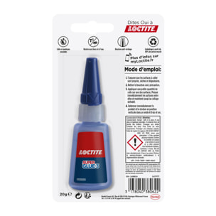 Pack de 2 - Loctite - Colles Cyanoacrylates Superglue-3 Xxl Bouteille 20G Blister 12Uc