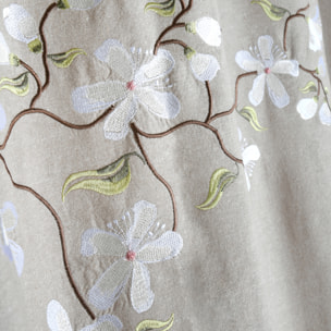 Rideau imprimé floral arbre printanier - Naturel