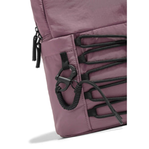 Mochila Multicompartimento  Nylon Rosa