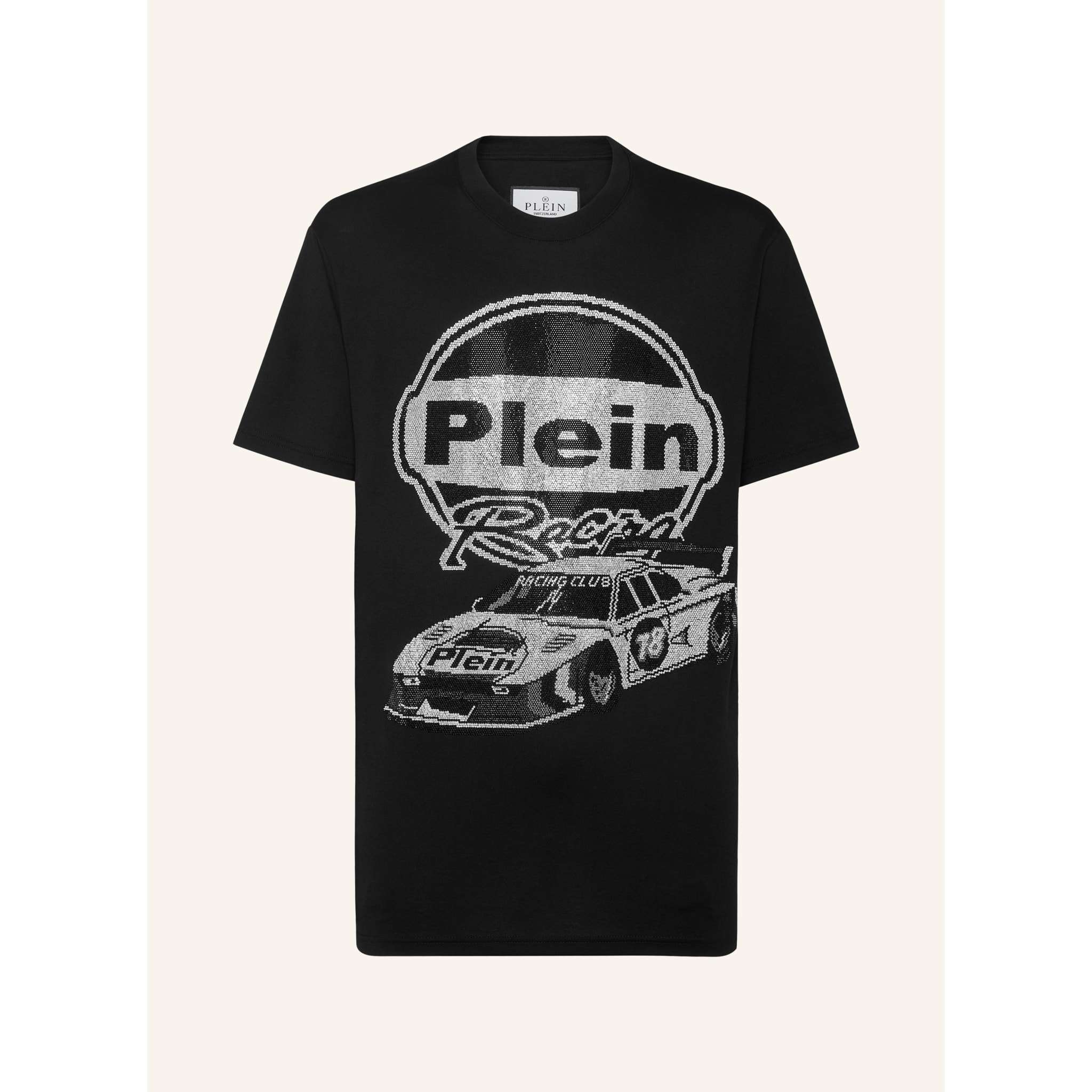 PHILIPP PLEIN T-Shirt Round Neck RACING
