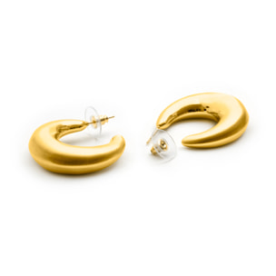 Pendientes Mirio acabado oro amarillo 18k
