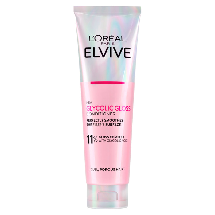 Balsamo Elvive Glycolic Gloss con Acido Glicolico per Capelli Spenti e Porosi - Flacone da 150ml