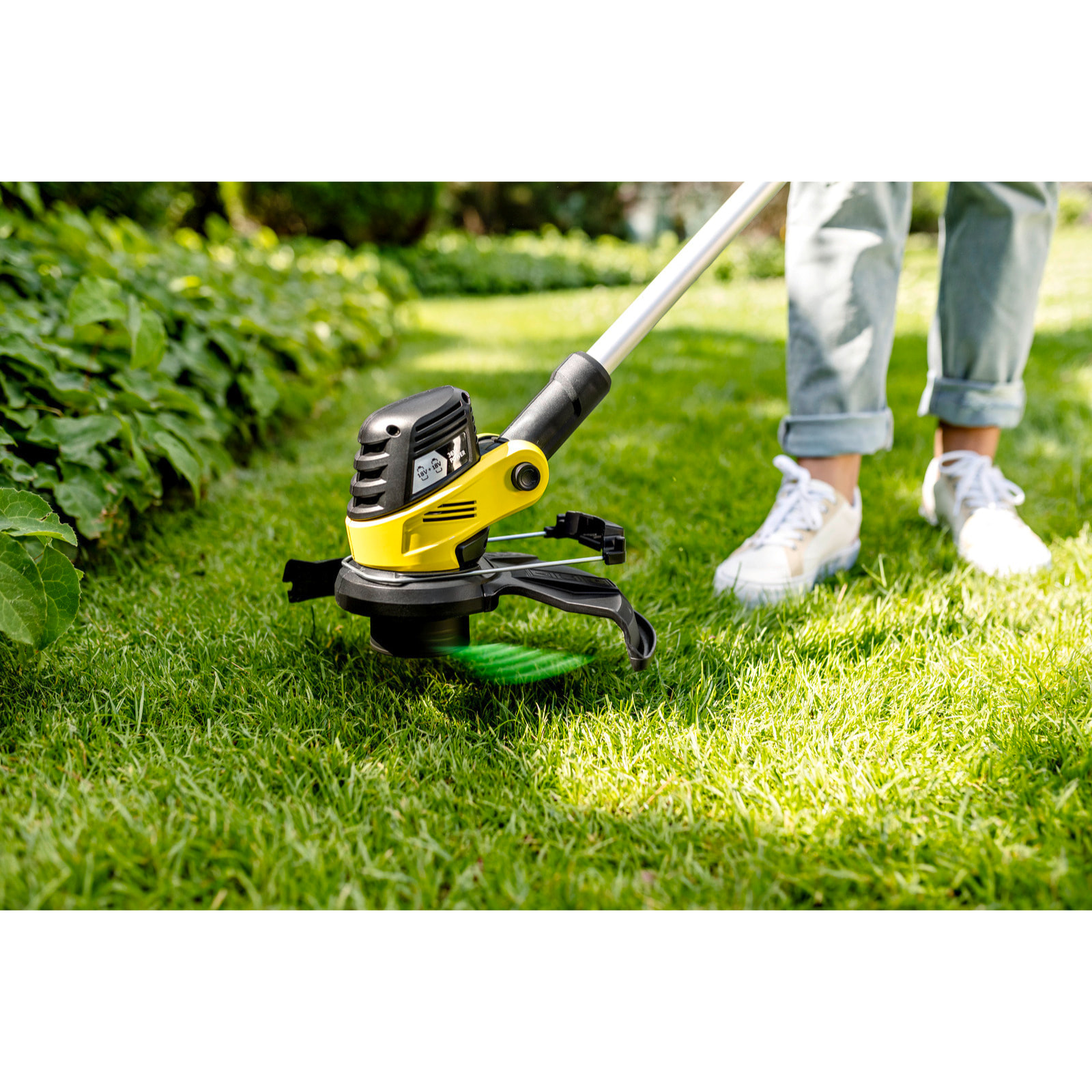 Coupe bordures 36V Karcher LTR 3-18 Dual Battery Set - Largeur de coupe 30 cm- 2 Batteries 18V 2-5 Ah