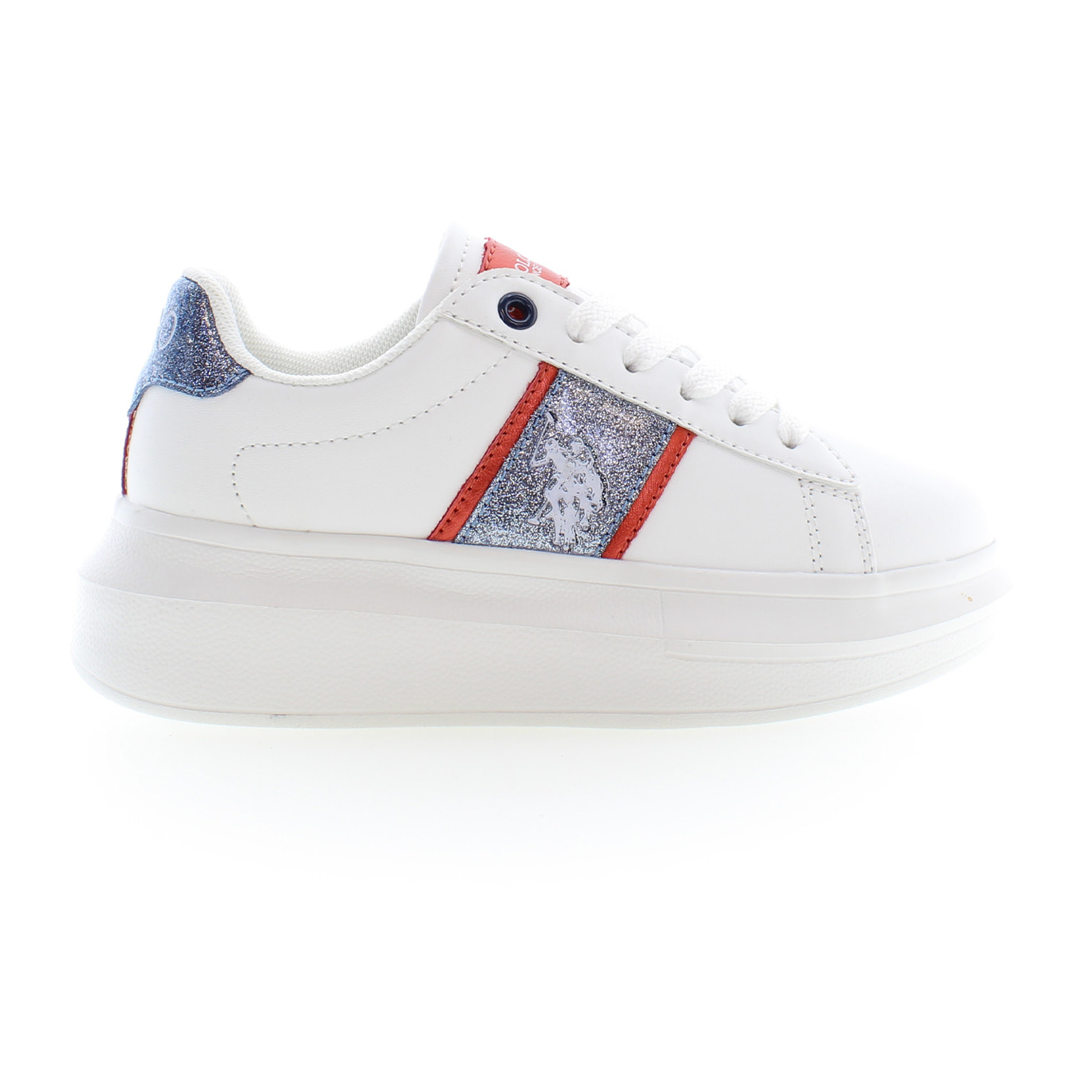 Sneakers U.S. Polo Assn White-Dark Blue