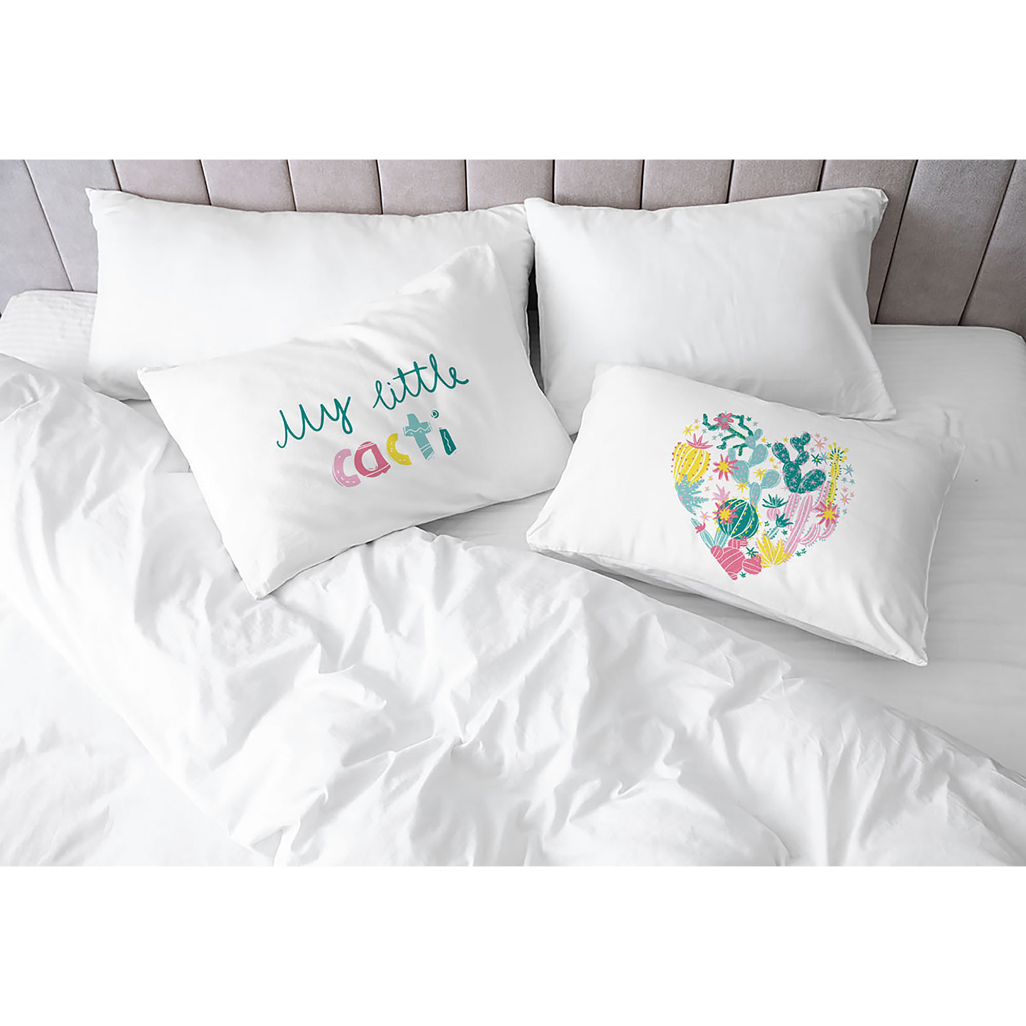 COPPIA FEDERE PRINTED COTONE 40