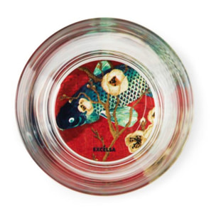 Set 6 Bicchieri Excelsa – Fuji, Vetro Multicolore