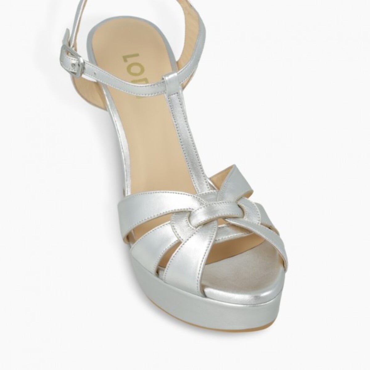 SANDALIAS PLATEADAS TARAN