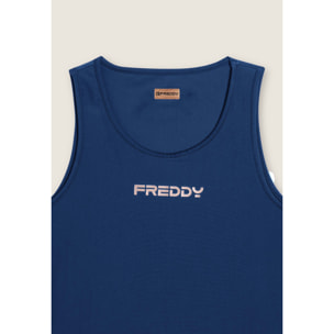 Canotta tecnica con girospalla ampio e taglio regular