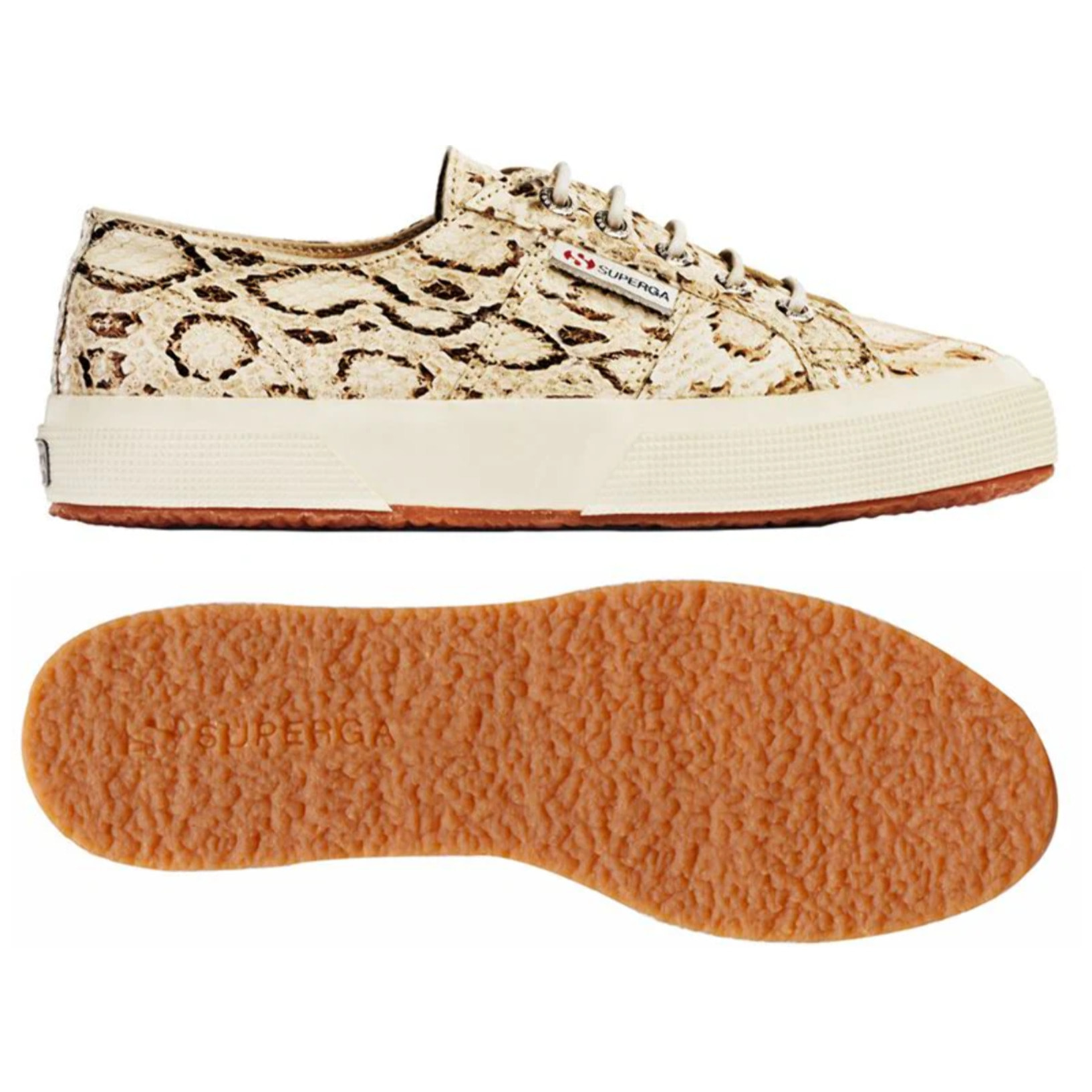 Superga - Unisex Blanco - Estreme 2750-Python