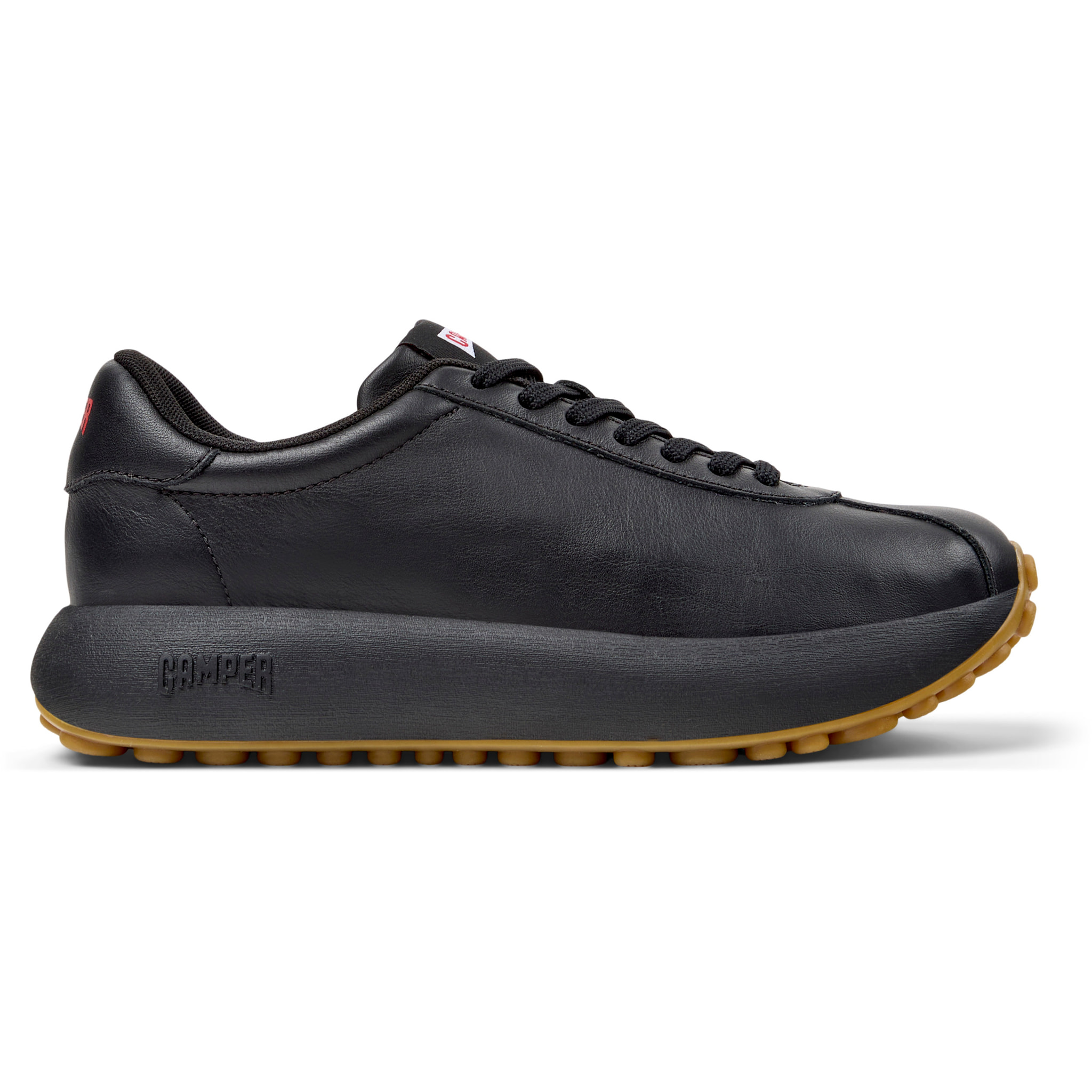 Sneakers - CAMPER Pelotas Athens - Nero - Pelle liscia