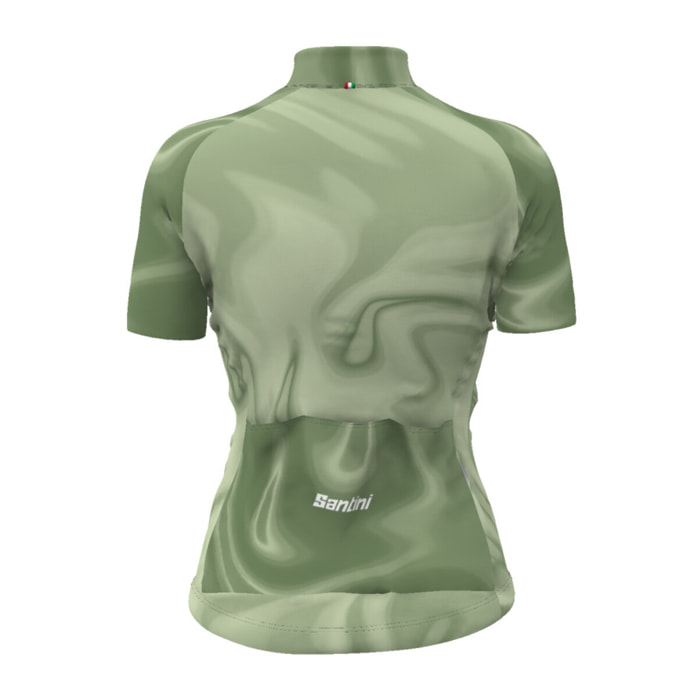 Velia - Maillot Manches Courtes Femme - Vert - Femme