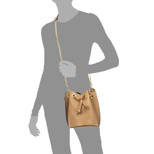 Primavera bolso de mano mujer. Piel auténtica Dollaro