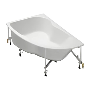 Baignoire d'angle 150 x 100 Microméga Duo