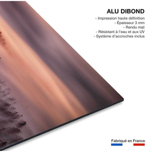 Tableau ciel violet Tableau alu Dibond