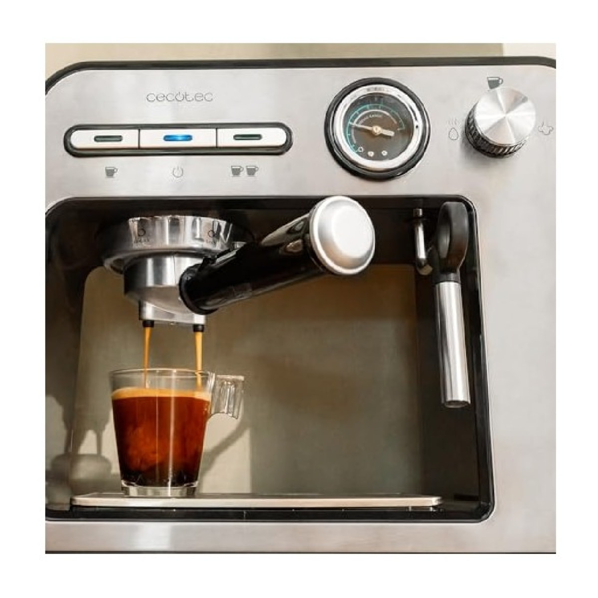 Cecotec Machine à café expresso Power Espresso 20 Square Pro