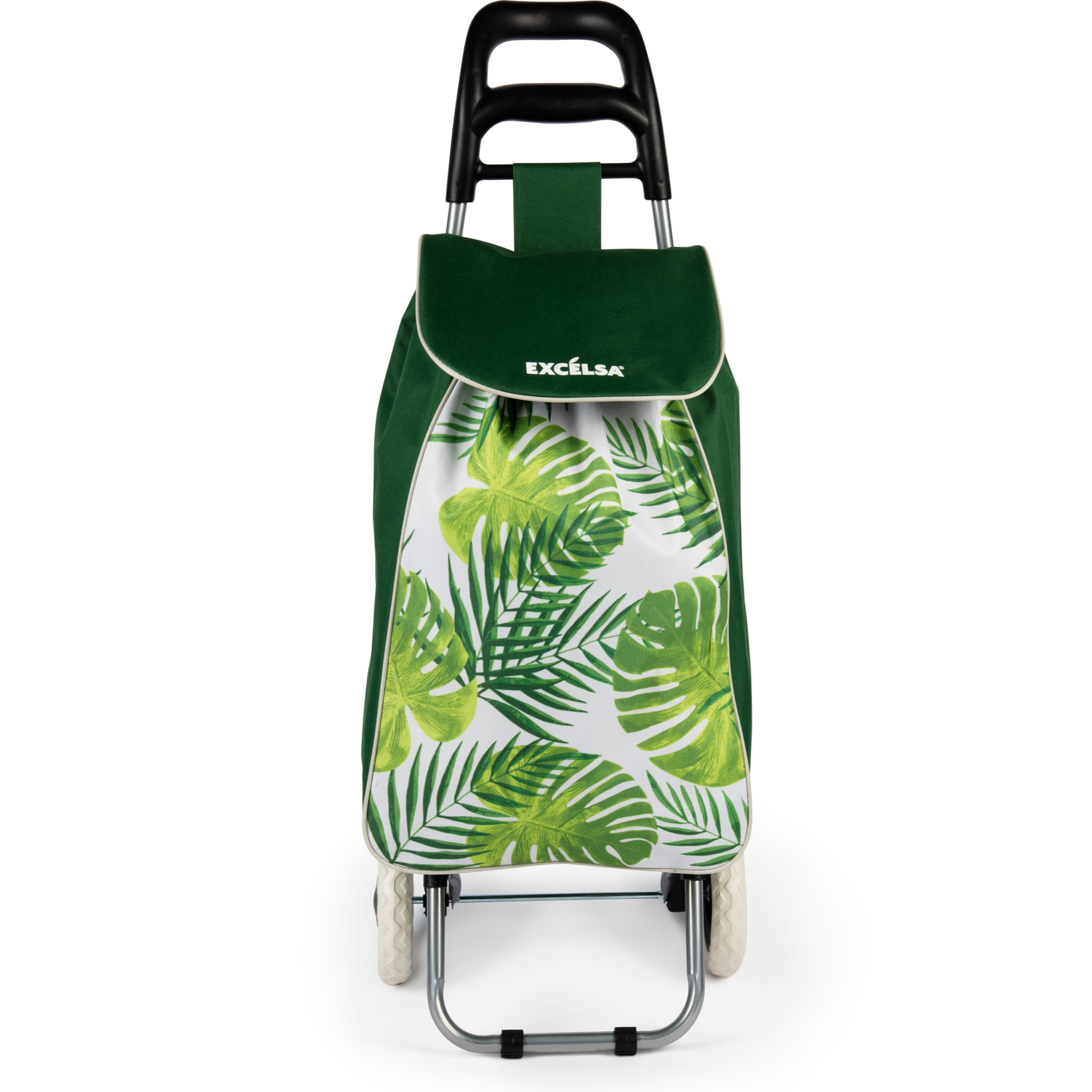 Carrello portaspesa Excelsa Foliage, capacità 38 L, sacca removibile idrorepellente