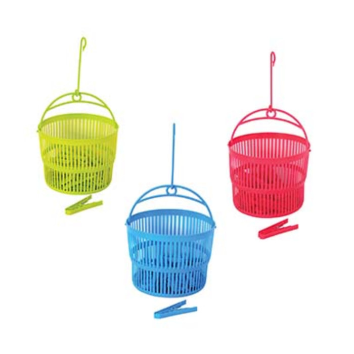 Panier x24 Pinces à  linge Grands modèles MSV