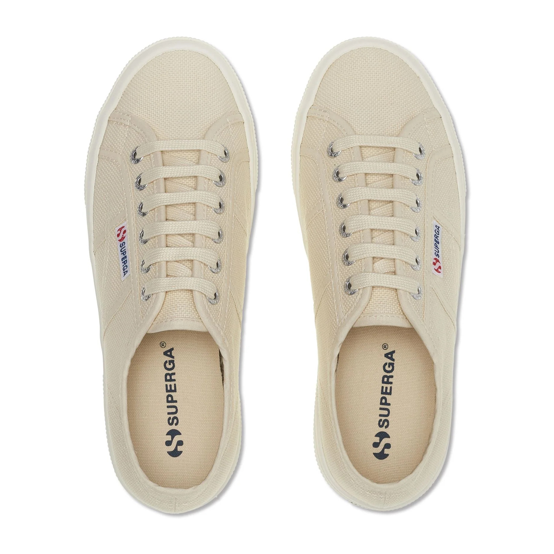 Superga - Zapatos de mujer Unisex Beige - 2740 PLATFORM