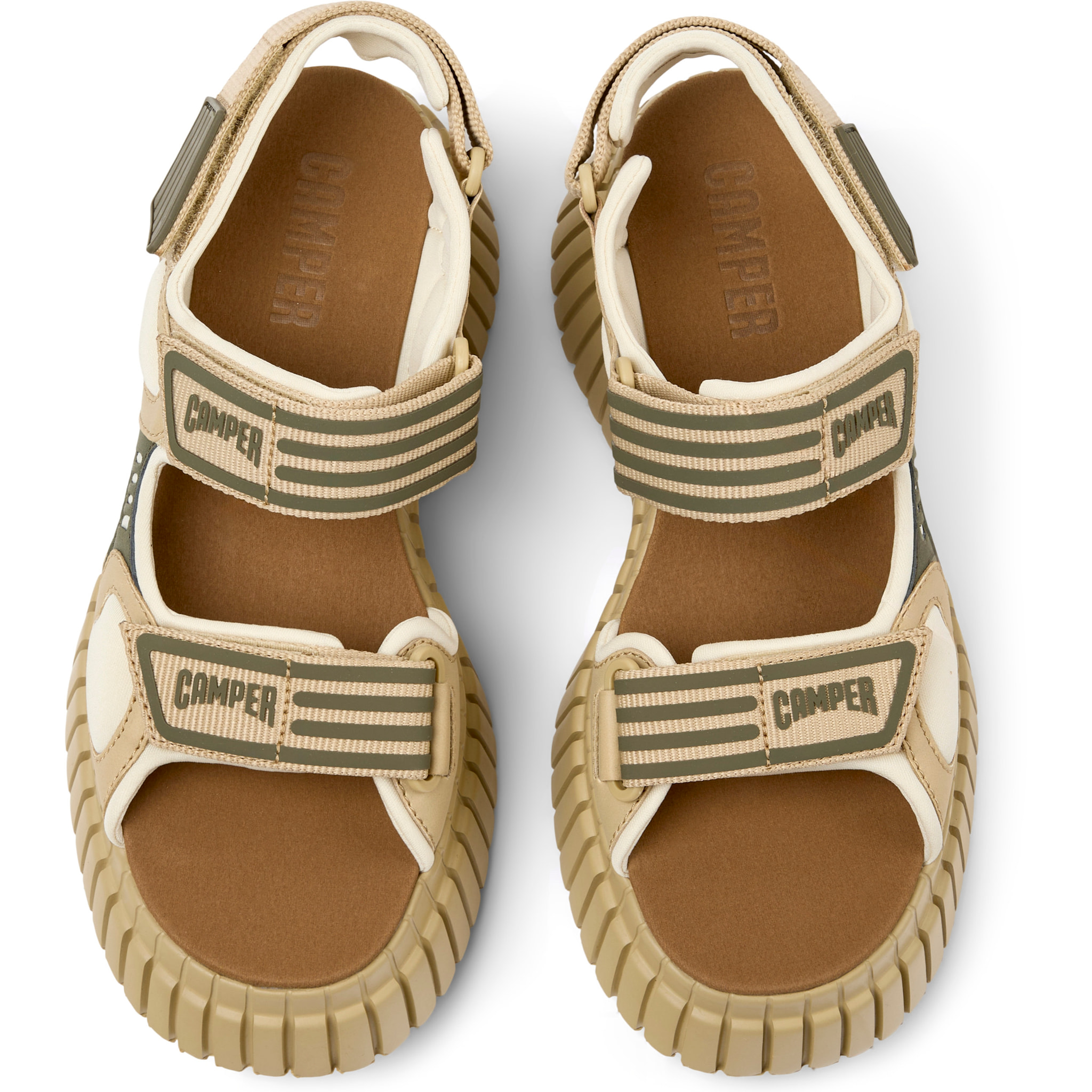 Sandalias - CAMPER BCN - Multicolor - Cuero liso