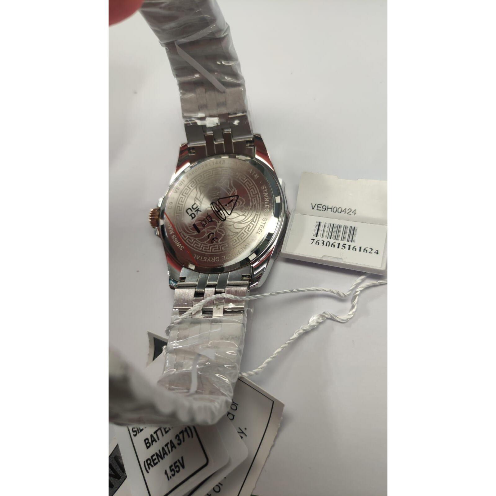 Versace Reloj Analógico De Cuarzo. Versace Anteo