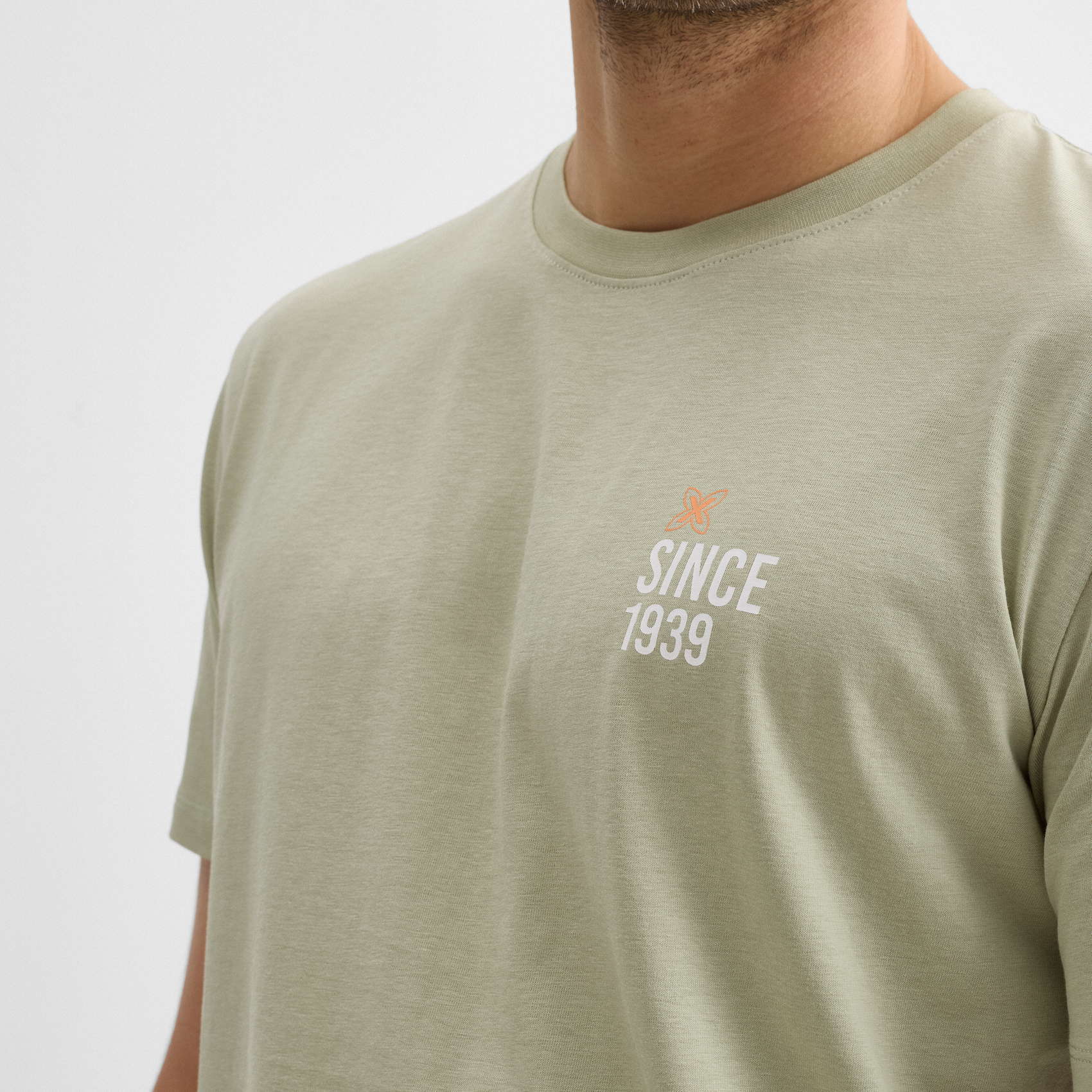 Camiseta regular MUNICH lifestyle de algodón orgánico verde