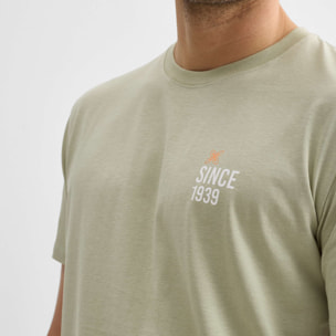Camiseta regular MUNICH lifestyle de algodón orgánico verde