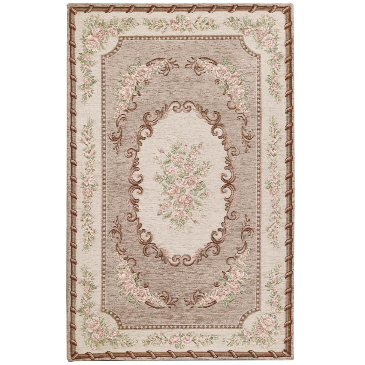 Tappeto Salotto Classico Cipria