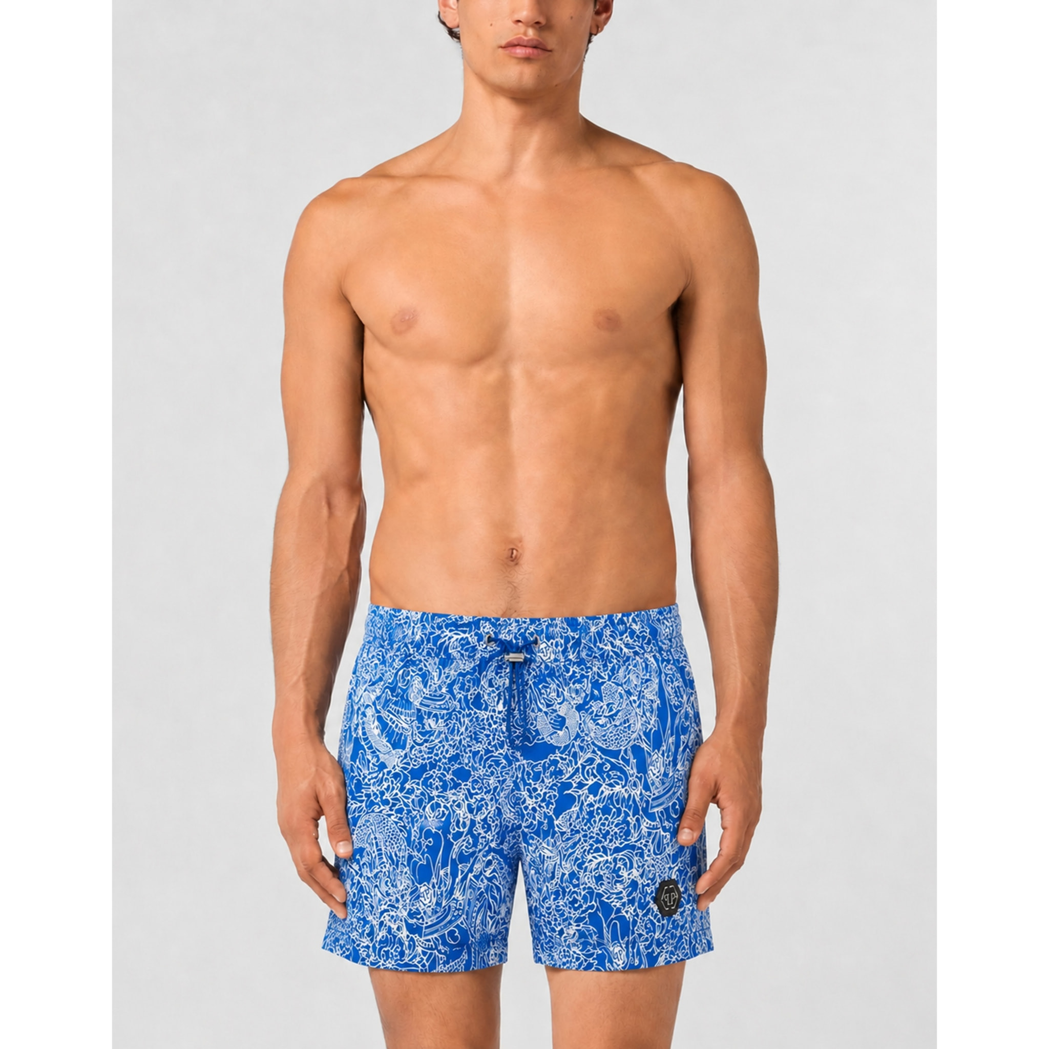 PHILIPP PLEIN Pantalones cortos SKULL