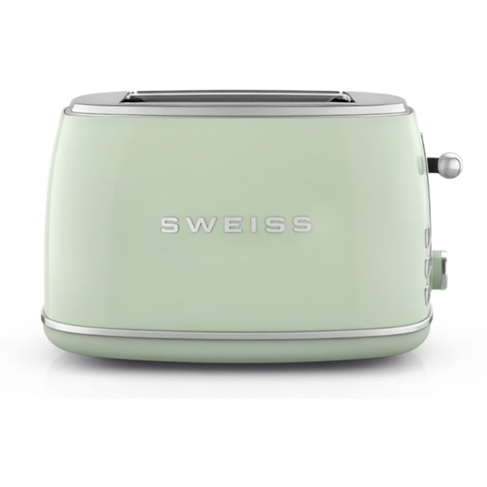 Grille-pain SWEISS vintage vert GRS7