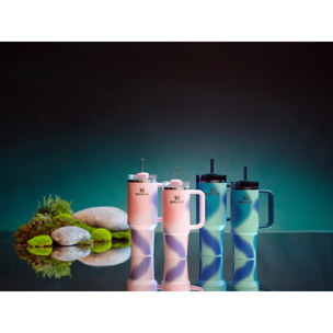 Botella de agua Isotermica - 1,18L - QUENCHER® H2.O FLOWSTATE™ TUMBLER - Coastal Teal Motion