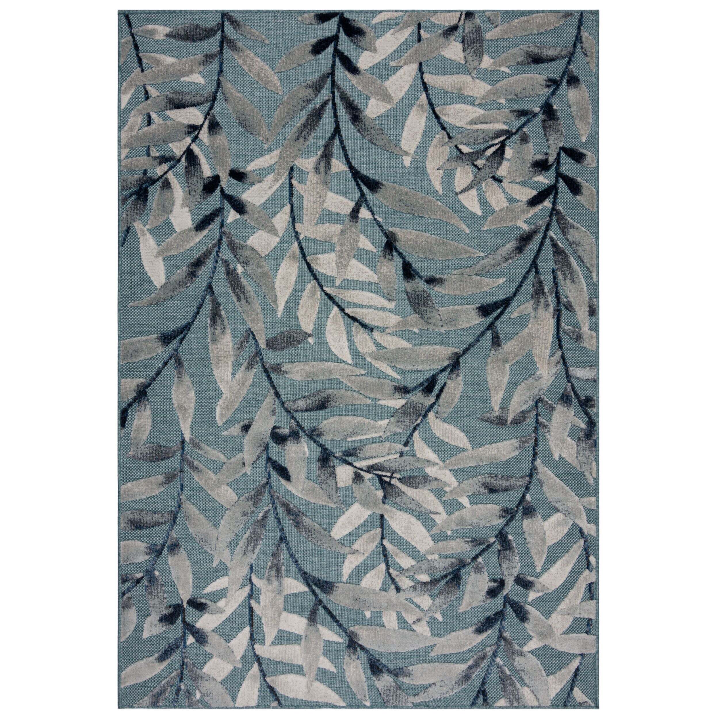 Tapis extérieur WILLOW Bleu