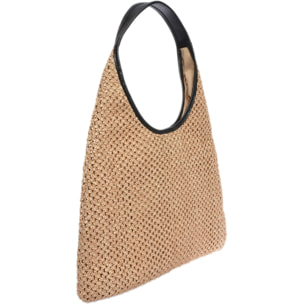 Borsa da mare Carla Ferreri Nero