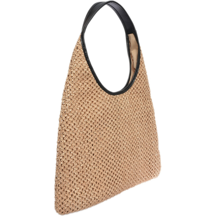 Borsa da mare Carla Ferreri Nero