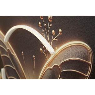 STAMPA C/LED SU TELA LACCATA C/CORNICE BUTTERFLY CM 50X4
X50