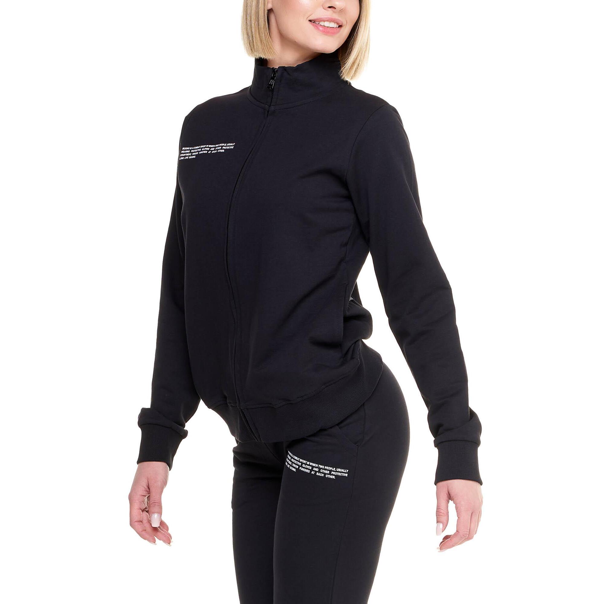 Chándal de mujer Only One con cuello alto y cremallera