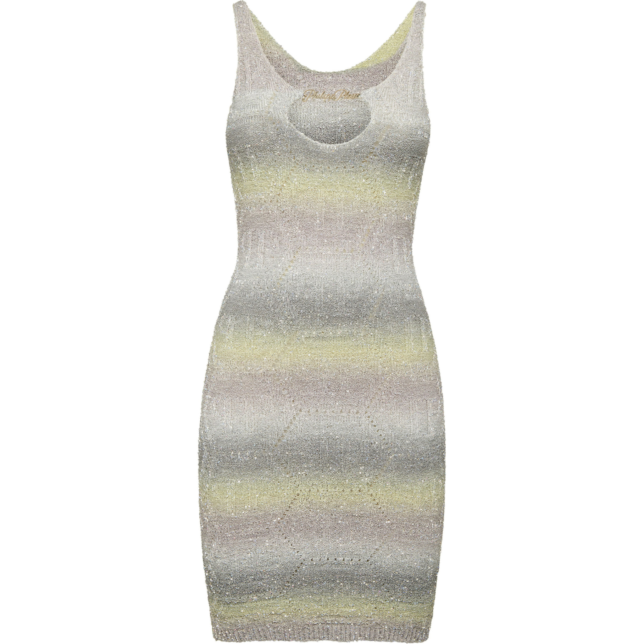 PHILIPP PLEIN Vestido de punto MONOGRAM