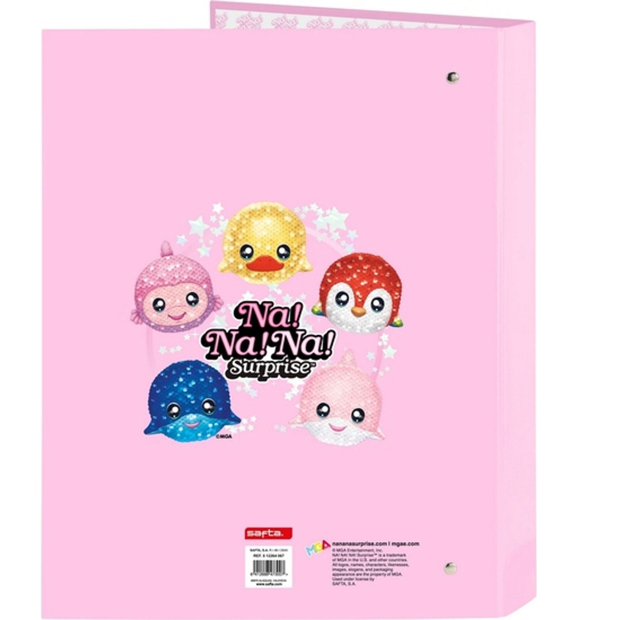 Carpeta folio 4 ani.mixtas nanana "sparkles"