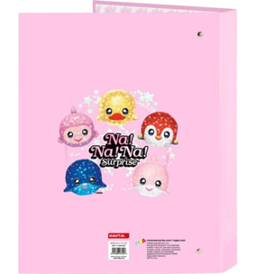 Carpeta folio 4 ani.mixtas nanana "sparkles"