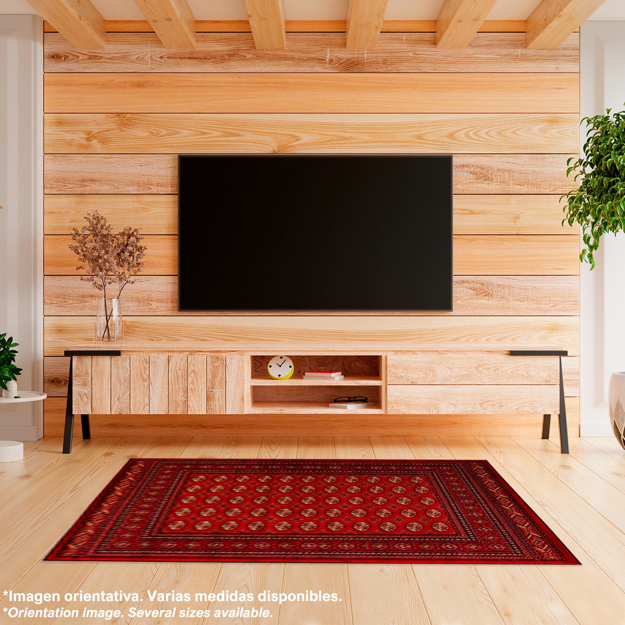 Alfombra de Poliester estampada 140 x 220cm