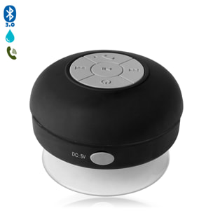 Altavoz Rariax Bluetooth con ventosa, resistente a salpicaduras de agua, especial ducha