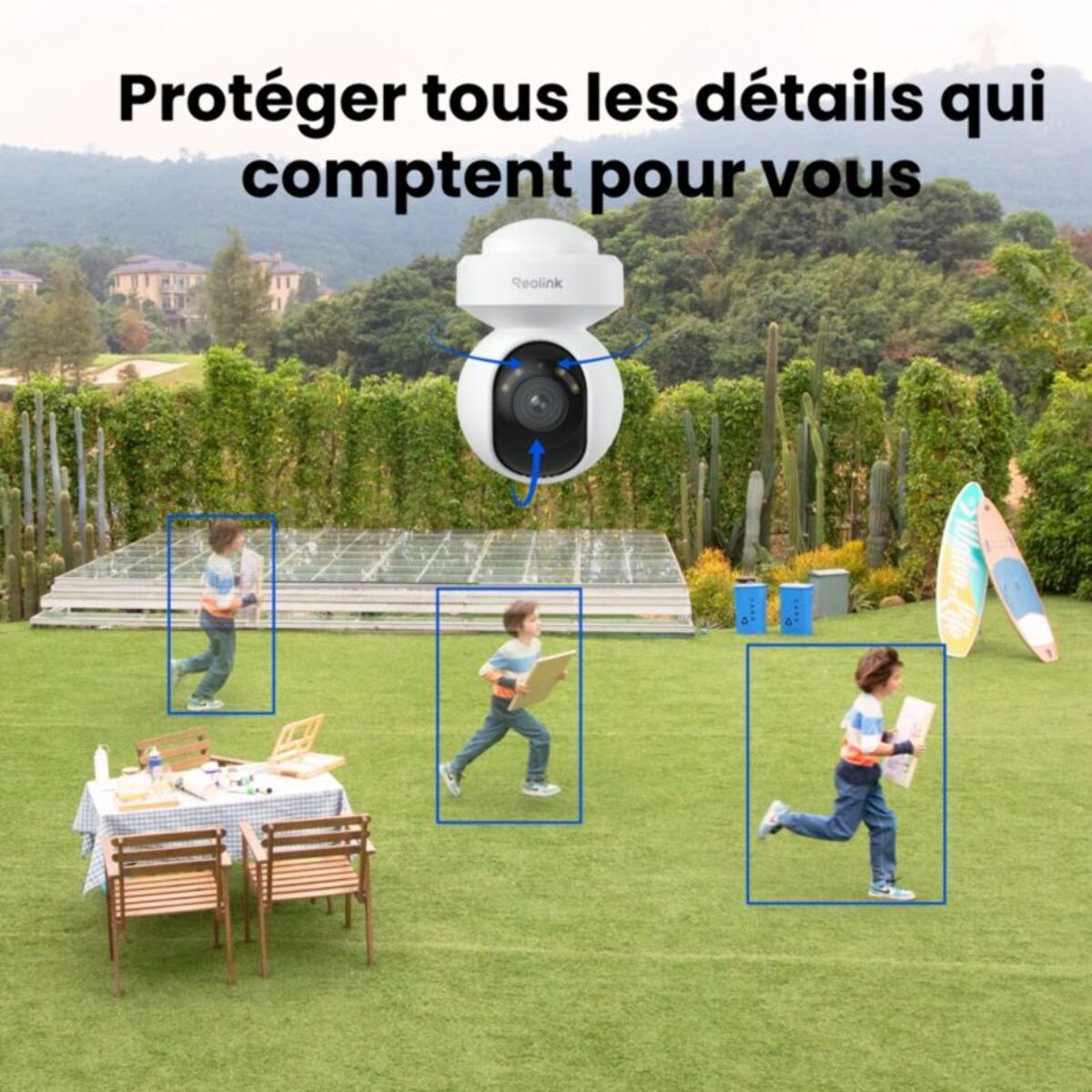 Caméra de surveillance REOLINK E540 Blanche
