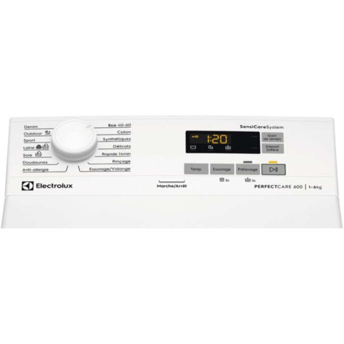 Lave linge top ELECTROLUX EW6T5612BA