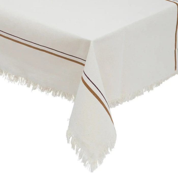 Nappe imprimée "Ray" 150x250cm beige