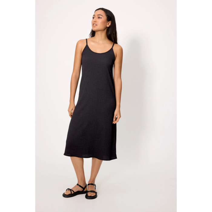 Vestito midi Nero