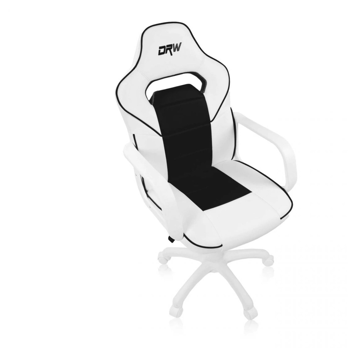Silla gaming DRW Blanco - Negro DRW